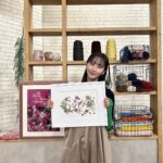 Rena Matsui Instagram – 『すてきにハンドメイド』で素敵な押し花作品を作りました🌸