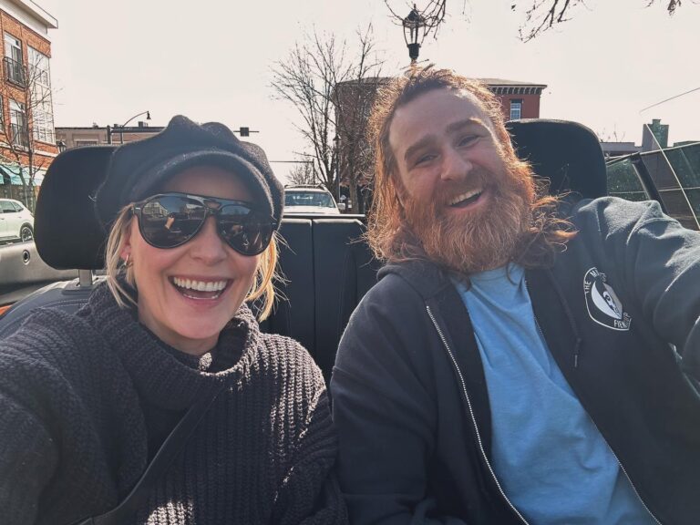 Renee Paquette Instagram - 2 Canadians with a convertible when the weather is above 40 degrees (8c). 🌞