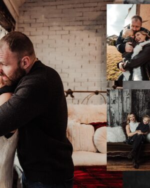 Renee Paquette Instagram - Have I mentioned how much I love when worlds collide?? 

Meet @reneepaquette and @jonmoxley family! Their sweet little girl was such a trooper through this session and it was so much fun spending time with their family! Their beautiful little girl definitely stole the show! 🎁🎄

Shoutout to @studio821_ for providing a last min space to be able to get both outdoor and indoor images during these cold temps 🥶🌡️