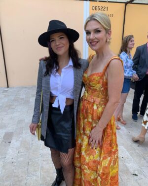 Rhea Seehorn Instagram - Thank you @amc_tv for the beautiful pre- #emmy celebration at @ysabelwesthollywood !!!
We ate, we drank, we gave sweaty hugs, & we celebrated with immense gratitude. 
xxoo
#bettercallsaul