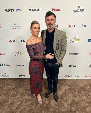Rhea Seehorn Instagram - Had such a blast this weekend at the BAFTA Tea Party, MPTF Evening Before Event, and the AMC Awards Brunch. Now off to the Emmys!

Hair: @matthewstylist 
Makeup: @kmannmakeup 
Styling: @highheelprncess 
All dresses: @markarian_nyc