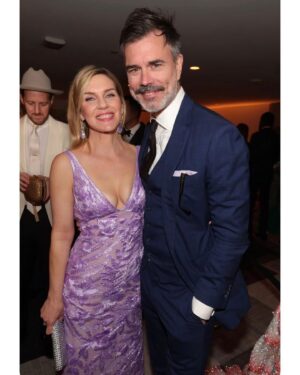 Rhea Seehorn Instagram - Dress up time! 
It was nothing but joy to get to hang with many of members of my #bettercallsaul family & celebrate last night at the @sagawards !!! Being honored by your peers is such a special thing. Congrats to all the winners, all the nominees, & all the actors out there working hard to keep doing what we love. 
Dress: @naeemkhannyc 
Jewelry: @kallatijewelry 
Clutch: @judithleiberny 
Shoes: @schutz 
Hair: @stevenmasonlife 
Makeup: @jamiemakeup 
Styling: @highheelprncess