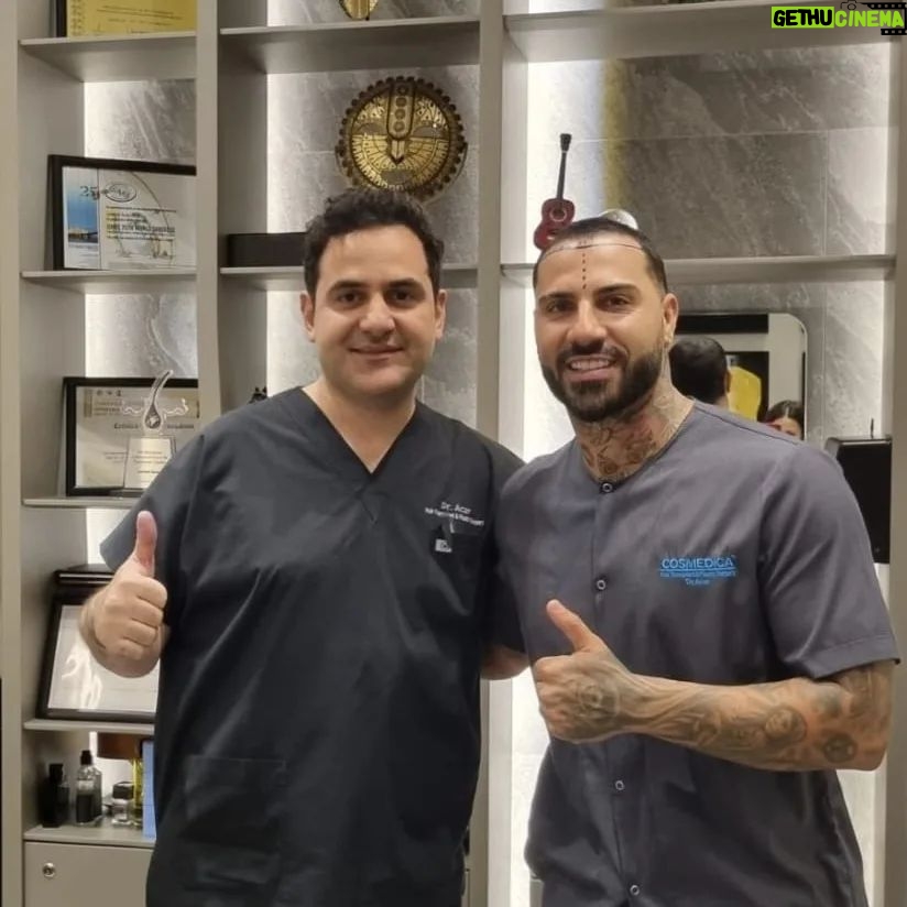 Ricardo Quaresma Instagram - Thanks doctor @dr.leventacar & @cosmedicaclinic staff for the warm welcome and for everything, made the right choice felt that i was in very good hands. Definitely gonna return soon. Çok teşekkür.