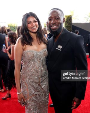 Richa Shukla Moorjani Instagram - Because I like to keep it real- my first time attending a major awards ceremony and carpet was both humbling and eye opening. I’m beyond grateful to have been there, especially with my extraordinary cast mates and the brilliant minds behind @fargo who truly deserve every accolade - yet all I could think about was the fact that I barely saw a single person in that room who looked like me, and I felt utterly isolated. It was a big reminder (in case I needed another one) that there’s still so much work to do to amplify our presence in these spaces, and we’ve just barely scratched the surface for South Asian representation. It’s a collective effort, and I’m indebted to those who have paved the way and who continue to fight for our beautiful and supremely talented brown sisters and brothers to be seen and rightfully celebrated. 

@itsamandalim 
@thegabriellealvarez 
@kattthompson 
👗 : @simkhai 
👠 (vegan) : @aeranewyork 
👛 : @mae_cassidy 
💎 : @mindimondny @dena_kemp 

Photo Credit: Getty Images for Critics Choice Association

#criticschoiceawards #thecw @criticschoice