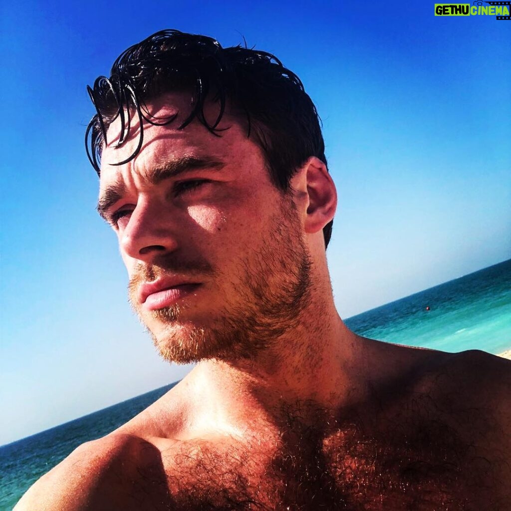 Richard Madden Instagram - Not complaining☀️ Update* Factor 50