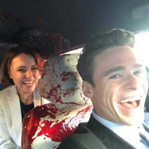 Richard Madden Instagram - If David Budd did selfies collection...
#Bodyguard
@bbcone 
Finale this Sunday 9pm!!