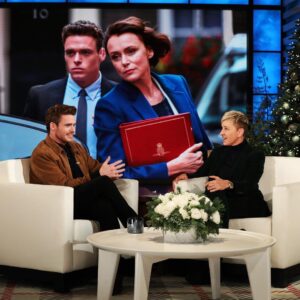Richard Madden Instagram - Had such a blast on the @theellenshow ! Thank you for having me!! #bodyguard
#rocketman
#goldenglobes
#criticschoice