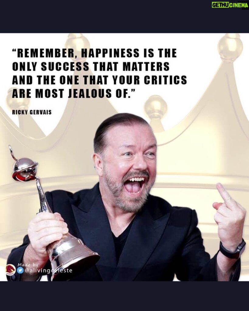 Ricky Gervais Instagram -