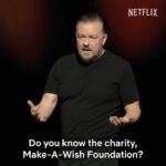 Ricky Gervais Instagram – “Make a Wish” #Armageddon