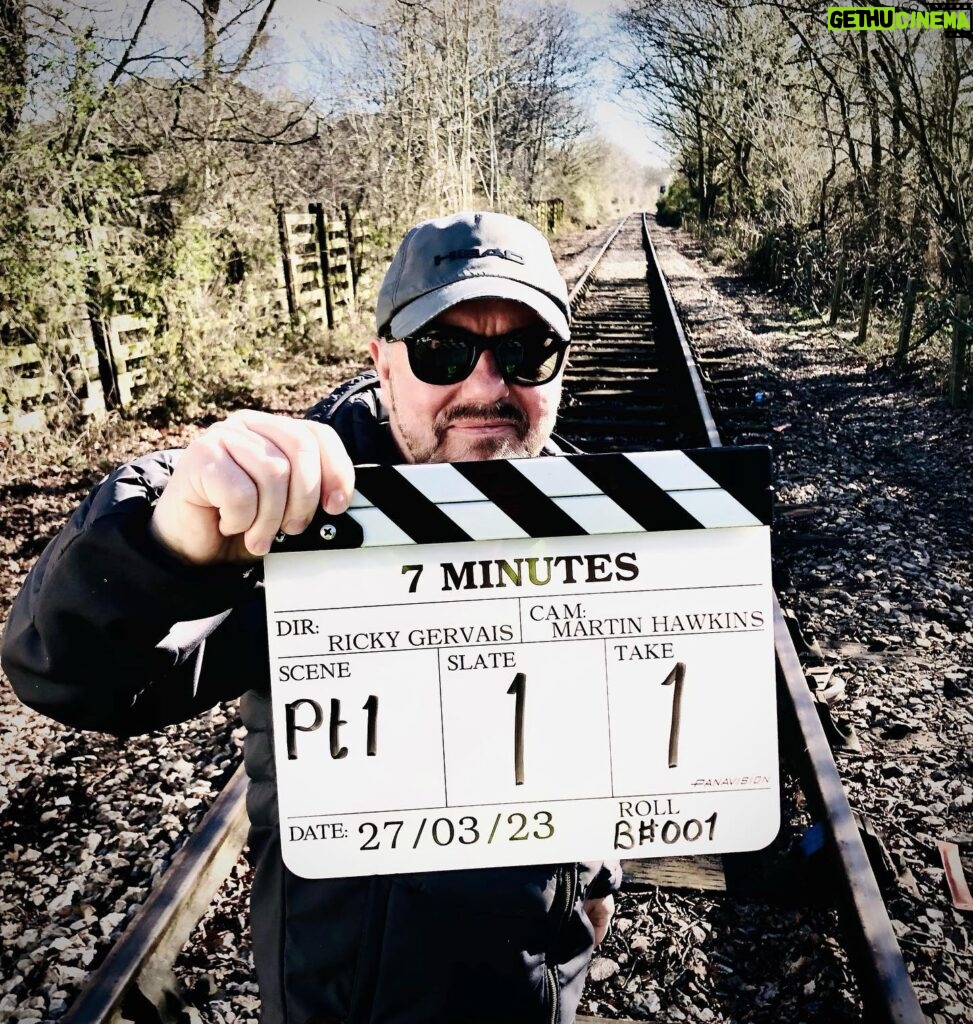 Ricky Gervais Instagram - Action! #ShortFilm