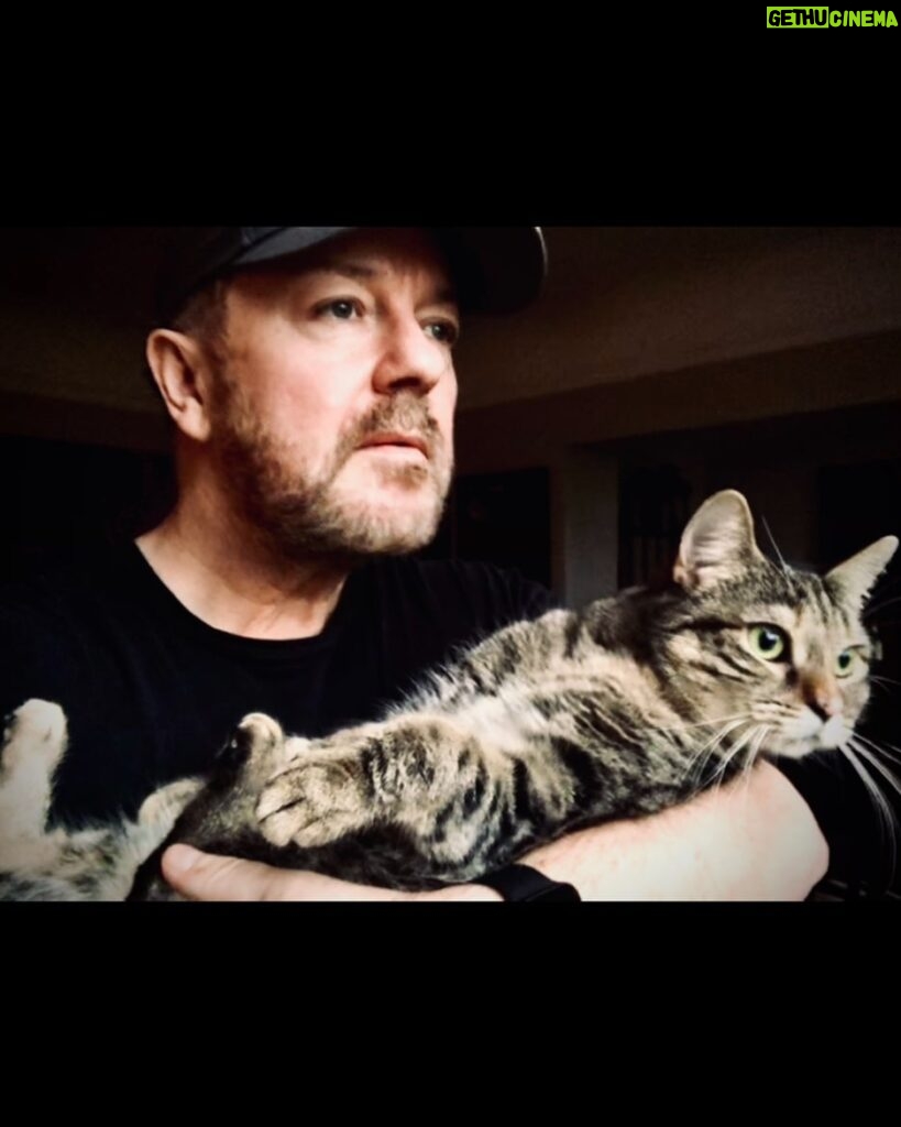 Ricky Gervais Instagram - Watching a squirrel