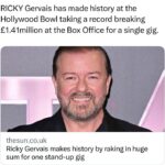 Ricky Gervais Instagram - Still seems surreal