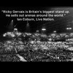 Ricky Gervais Instagram - #Humanity now streaming on Netflix #SuperNature coming soon #Armageddon work in progress 🙏