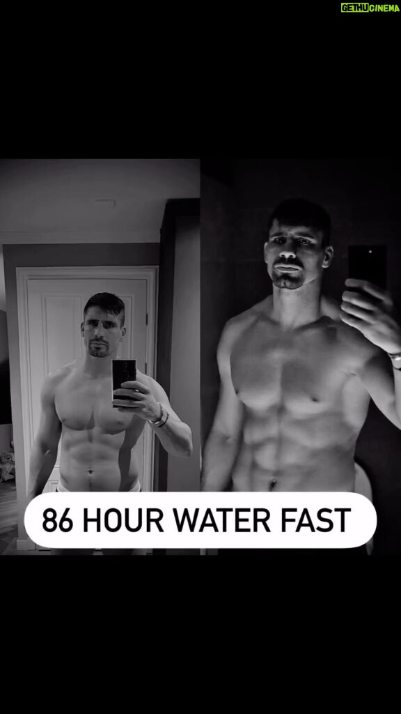 Rico Verhoeven Instagram - Just complete my 86 hour water fast 🤯💪🏻 Never thought I could go without food for 3,5 days 🥓🌭🥪🥙🍔🥩🧆🍟🍗 I wanted to challenge myself to see if I still have the discipline to push myself just for me….to become a better version of myself physical and mentally. ‼️MISSION ACCOMPLISHED‼️
