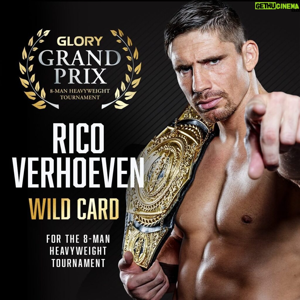 Rico Verhoeven Instagram - BREAKING: @ricoverhoeven will enter the GLORY Heavyweight Grand Prix in March! Register for the presale now ➡️ LINK IN STORY