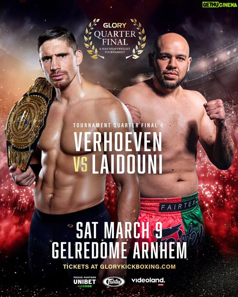 Rico Verhoeven Instagram - Get your tickets now at GLORYKICKBOXING.COM