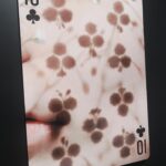 Riho Yoshioka Instagram - ユニさんの個展♡♠︎♢♧ 繊細でトキメキが詰まっていて、職人の技が光っていて 綺麗だった… 山盛りのパスタで作ったダイヤの♦️エース食べたい。 見てる時の友達もキランキランしてて可愛かった。 @yuni_yoshida @miki_yokota1227