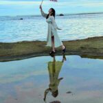 Rin Takahashi Instagram - まるでウユニ塩湖☂️❤️ ここはどこでしょう？？