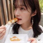 Rin Takahashi Instagram - 寒川神社のみたらし団子美味しかった🍡❤️ #寒川神社 #御朱印集め #御朱印 #神社巡り