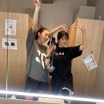 Rin Takahashi Instagram – RISEコーデでTARGET SHIBUYAさんに行ってきました🥊❤️
Tシャツは華音の試合のときの応援Tシャツ✨🔥
この日も華音はかっこよかったです😎

@targetshibuya 
@miyahara_kanon
@rise_2003official