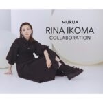 Rina Ikoma Instagram - . 2023.3.20 "MURUA × RINA IKOMA" Collaboration #MURUA #生駒里奈 #生駒ちゃん