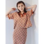 Rina Ikoma Instagram - . 2023.04.06 "MURUA” SPRING COLLECTION #MURUA @murua_official #生駒里奈 #生駒ちゃん