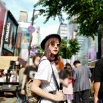Rino Sashihara Instagram - 1枚目 いい顔 2枚目 ハトが飛んでいくのを見た瞬間 3枚目 そのあと です。 服は Tシャツワンピ #stellamccartney リュック #burberry サングラス #blanc