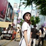 Rino Sashihara Instagram - 1枚目 いい顔 2枚目 ハトが飛んでいくのを見た瞬間 3枚目 そのあと です。 服は Tシャツワンピ #stellamccartney リュック #burberry サングラス #blanc