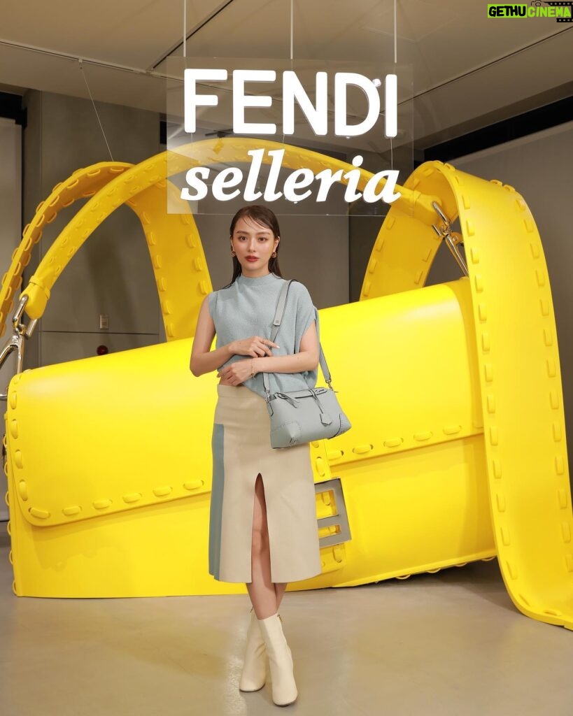 Rio Uchida Instagram - 🩵 FENDI 🩵 2025年に創業100周年を迎えるFENDI。 「セレリア1925(Selleria 1925)」の発売を記念して、フェンディのクラフツマンシップを体験できる唯一無二のポップアップストア「Fendi Selleria(フェンディ セレリア)」が3月26日(火)～ 3月31日(日)に渋谷のTOKYO MEDIA DEPARTMENTで開催されています。 イタリアのレザー工場の職人さんが期間限定で来日されて、バッグの製造工程を見せてくれたり、色々なことを体験できました💛 私は水色でまとめた上品で爽やかなコーディネートにしたよ🩵 @fendi #FendiSelleria #PR