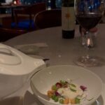 Rita Pereira Instagram - Dinner at The Blue Room @toranomonedition 💙 #theblueroom #theblueroomrestaurant #editionhotels #toranomonedition #tokyoeditiontoranomon #tokyo #japan