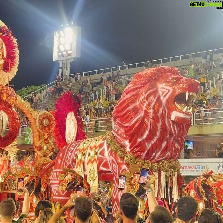 Rita Pereira Instagram - O Carnaval no Brasil 🇧🇷 Já não é a primeira vez que vou, já tive até a sorte de desfilar num destes carros alegóricos e foi das experiências mais emocionantes da minha vida, mas todos os anos a emoção é gigante porque realmente, esta competição é única. A mistura de pessoas, a cultura, a arte, a dedicação, a inclusão, a cor, os carros alegóricos, as fantasias, o amor que se vê no rosto de cada participante, tudo isto é muito especial. Aconselho muito tentarem viver esta experiência. @nossocamarote @marquesdesapucaioficial #carnavaldorio #riodejaneiro #goodvibes