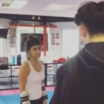 Ritu Arya Instagram - Fight training for Lila... 🍭🍪💓🍡🍩🍬🍭💓🍡🍪🍬 @reelstunts I hated you but then I loved you, life’s complicated 🤷🏾‍♀️ thank you