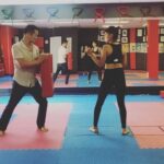 Ritu Arya Instagram - Fight training for Lila... 🍭🍪💓🍡🍩🍬🍭💓🍡🍪🍬 @reelstunts I hated you but then I loved you, life’s complicated 🤷🏾‍♀️ thank you