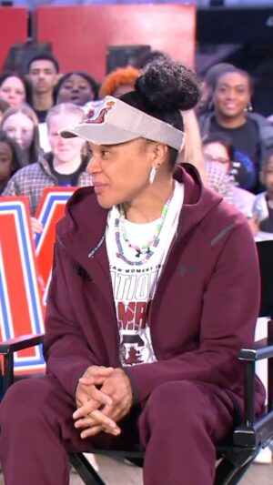 Robin Roberts Instagram - “The emotions took over.”

Coach @staley05 shares what it feels like for @gamecockwbb to complete a perfect, undefeated season with a #NationalChampionship win over Iowa.

#basketball #womensbasketball #ncaa #championship