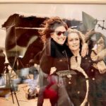 Robin Wright Instagram - Missing the lovely Peter Lindbergh 💔@therealpeterlindbergh & remembering this photo shoot in #france with my friend Jennifer Rosenblum @beautyforfreedom Peter’s photos were gorgeous for @gerarddarel 🙏