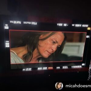 Robin Wright Instagram - Devil’s Peak @devilspeakmovie is out now! Loves working with my son @at_easeladies and such a great crew! @micahdoesmakeup 🙏