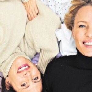 Robin Wright Instagram - Throwback Thursday #throwbackthursday of when it all began…co-founders Karen Fowler & Robin Wright launching @pourlesfemmesofficial  And, now…Pour Les Femmes’ foundation is here. Read all about it tomorrow in Social Investor Magazine! Link posted on stories tomorrow! ✨ 🙏 ✨