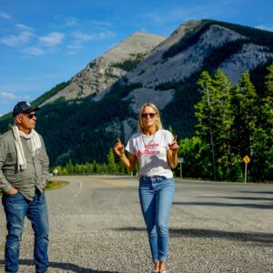 Robin Wright Instagram - Labor of love 💚 – scouting 🌲 for @landthefilm with my crew @wintherkh @allynstewart ❣️#labourday #laborday