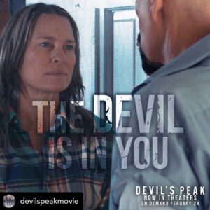 Robin Wright Instagram - Devil’s Peak came out yesterday! Hope you can see it in the theater! It’s also on demand Feb 24th! 👏 @devilspeakmovie #devilspeak @benjyoung @at_easeladies