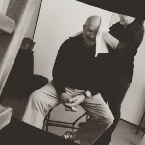 Robin Wright Instagram - Photographer, Peter Lindbergh @therealpeterlindbergh 
One of my favorite humans. So lucky to have known him. Working with him was such a pleasure. A joy! He loved his work. I think that shows. He was such a talent and such a wonderful man. I’d like to remember him this week and how much he enjoyed a head massage. That’s where all the creativity was brewing! Love to you, PL. We miss you!