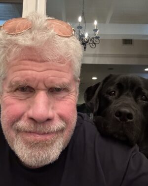 Ron Perlman Instagram - Harrington, not to be outdone by Billie…