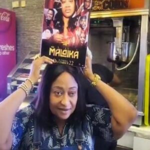 Ronke Oshodi Oke Instagram - LIVE AT THE CINEMA TO WATCH THE MOVIE "MALAIKA"