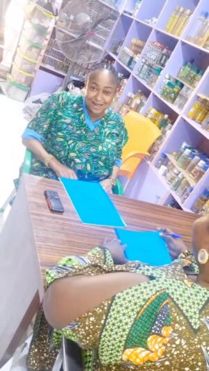 Ronke Oshodi Oke Instagram - New beginnings with @feranmi_spiritual_empire 🙏🏽❤️