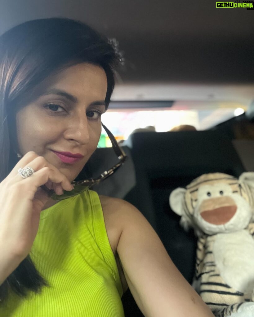 Roop Durgapal Instagram - Just some unfiltered tips to pass time while being stuck in traffic 😝 . . . . #sunkissed #carfie #selfie #roopdurgapal