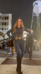 Rosa Blasi Instagram - A sneak peak at our fabulous super suits and a lil snip it of what it’s like to hang with @mrchristallman Happy Valentines Day Hank! ❤️ Barb ⚡️