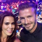 Rosa Blasi Instagram – A few years ago when  Blasi met Beckham (and maybe stepped on a few children to get to close to him 😂)@davidbeckham