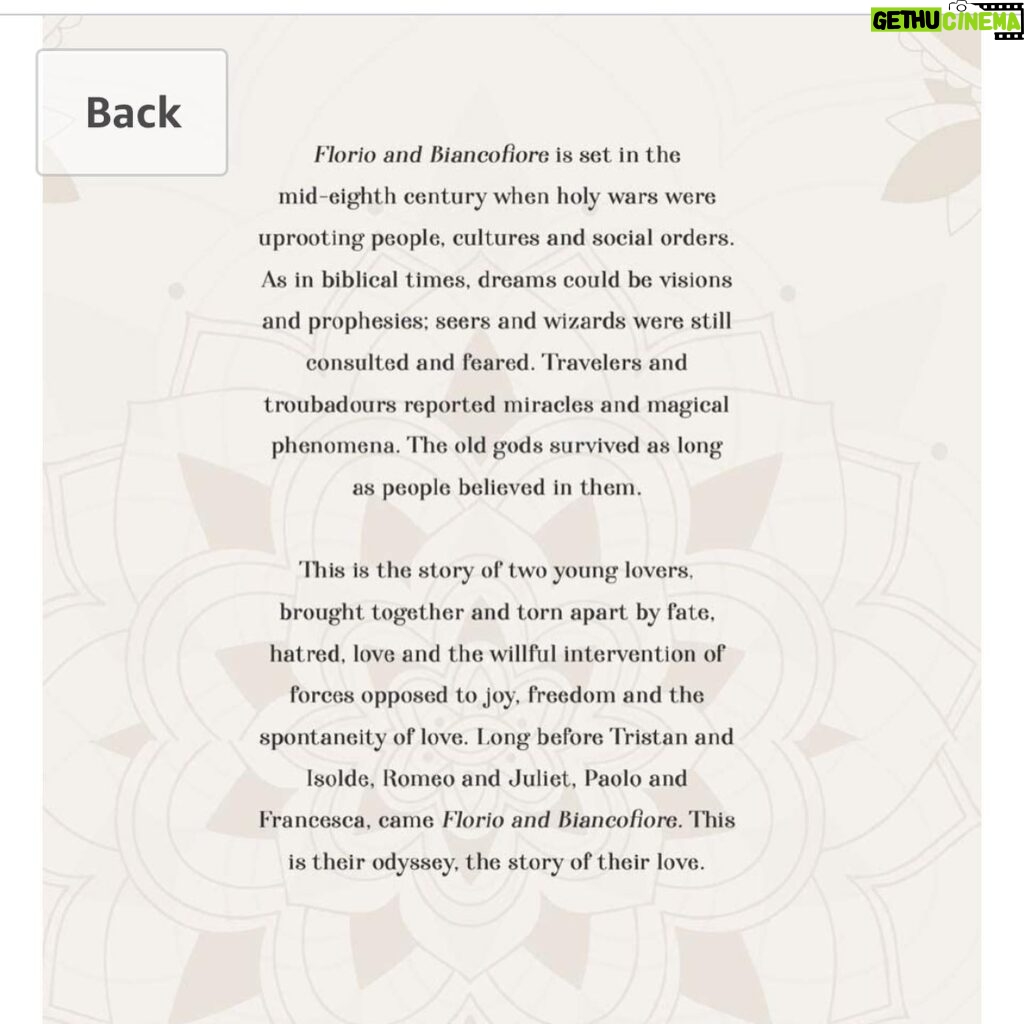 Rosa Blasi Instagram - My father Rocco Blasi can now add “published author” to his long list of accomplishments that include: A PhD in English, a 35-year college teaching career, a Fullbright scholar, speaking 8 languages, a 3rd degree black belt in Karate, and being the most supportive and loving father and husband in this great country he so proudly immigrated to. Congratulations daddy! ❤️ Please check out link in my bio to pre-order this epic novel about two young lovers during the eight century brought together and torn apart by fate, wizards, gods, miracles and magic! Before Romeo & Juliet...there was Florio & Biancoflore. #FlorioandBiancoflore #Amazon #RoccoBlasi.