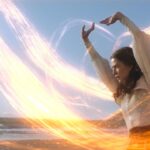 Rosamund Pike Instagram - Some love for the incredible privilege of playing Moiraine Damodred in @thewheeloftime . @rafejudkins changed the arc of Moiraine’s journey in the novels to explore the humanity underneath the Aes Sedai. What happens when someone with a cause for which they are prepared to die loses their greatest weapon in the fight? In this case : access to the One Power. We see through Season 2 Moiraine’s vulnerability, her pride, her refusal to trust. We also see the extent of her bravery. Episode 8 of Season 2 explores the feeling when accesss to the power is restored, and we see the intoxicating rush of channelling again; we also see an apology made to the person who withstood every attempt to push them away, and selflessly worked to solve the mystery @danielhenney as #lanmandragoran . @sharon_gilham_costume_design came up with a stunning final outfit for Moiraine, with a beautiful nod to the shoulders of her iconic bolero in Season 1, this time worked in lace on a beautiful blouse by @karenbob73 . This costume gave me the fluidity of movement I needed for this final epic channelling moment, and felt pure Aes Sedai. Everything Moiraine has is pushed to the limit in her fight to stop the Dragon being shielded by the Seanchan Army and turned to the dark . “I see my death in every day, as you do. How could I not with the task we have followed these years? Now with everything coming to a head, I must see it as even more possible. “