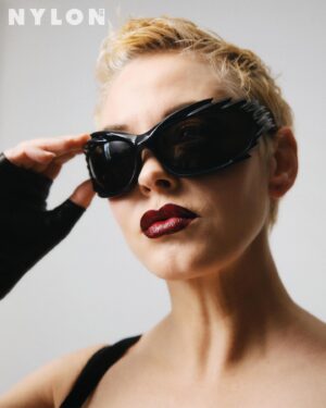 Rose McGowan Instagram - One of my fave collabs ever ✨🗡️ @nylonfrance Journalist: @elisabetatudor
Photographer: @helenetchen
Stylist: @nicolasdureau
Videographer: @brynneweaver 
Hair & Makeup Artist: @rika_bitton w/ products from @VIOLETTE_FR 
Line Producer: @helenkimamiri
Photo Assistants: @Quentin__far & @juliagrandperretmotin 
Styling Assistant: @theosauss
Production Coordinator: @freasonn