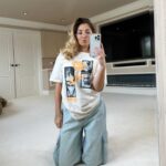 Rosie McClelland Instagram - “I like that I’m not typical” 🤍 If the jeans don’t fit find some ribbon 🤍🎀 Check out my latest TikTok for bow tutorial (link in bio)